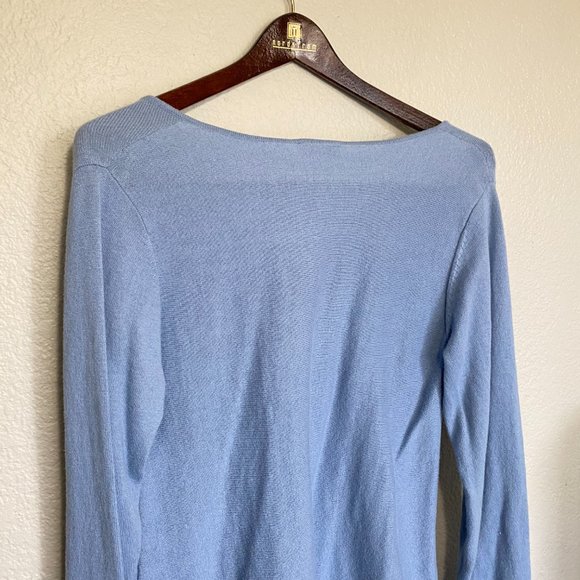 J. Jill V Neck Lightweight Tunic Sweater Women's Size S - Picture 5 of 11